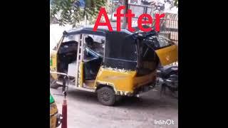 Mahindra Alfa auto diesel passenger vehicle | 2017 model | Back side car Dickey modification