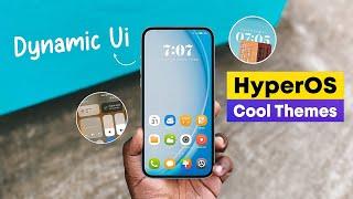 Cool HyperOS Themes with Dynamic Lock Screen!