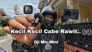 Review & Tester DJI Mic Mini untuk Motovlog | Mantappppp..