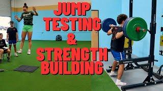 Vertical Jump Testing For Athletes | Jumping Strength Workout For Athletes