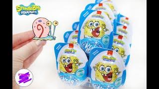 КИДСБОКС SPONGE BOB. Губка Боб в десертах! Новая серия!! Десерт с подарком