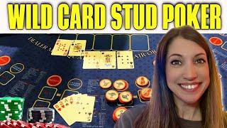 $300 BUY-IN on WILD CARD STUD POKER