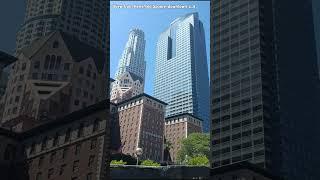 view from Perishing Square, downtown L.A