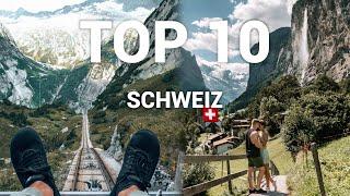 TOP 10 ORTE SCHWEIZ die man gesehen haben sollte ∙ Reisetipps & Sehenswürdigkeiten