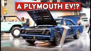 The Big Bad MOPARs Of SEMA Crush It | MOPAR Booth Walkaround