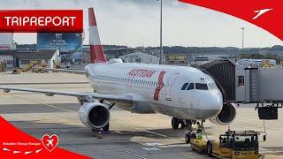 TRIPREPORT 4K | Austrian Airbus A320 OE-LBO (Retro Livery) | Vienna - Berlin | 18.08.2024