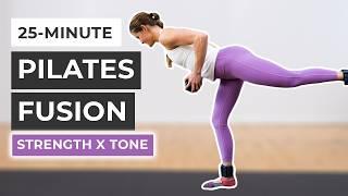 25-Minute Pilates Class At Home (Full Body Fusion)