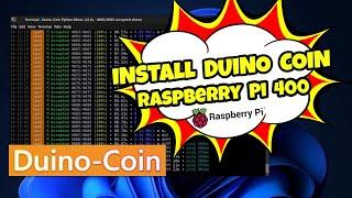 Duino Coin - How to Install on Raspberry Pi 400