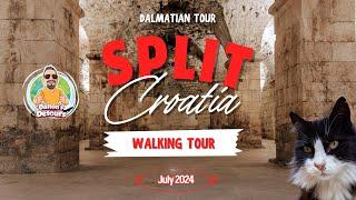 Walking Tour: Split, Croatia  | Diocletian's Palace, Old Town, and Cats!