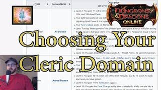 Choosing Your Cleric Domain