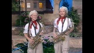 Stephanie & Claudia - Holiday Sax - 2001