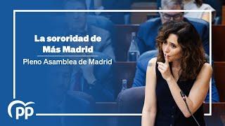 La sororidad de Más Madrid