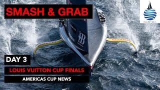 Day 3 - Louis Vuitton Cup Finals - Smash & Grab - America's Cup - 29-9-24