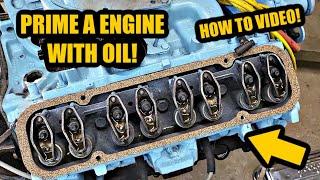 HOW TO PRIME A PONTIAC ENGINE BEFORE FIRST START