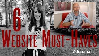 Things You MUST HAVE on Your Website | Breathe Your Passion with Vanessa Joy