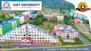 GIET University || Best Engineering University || Campus Tour