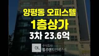 서울상가경매 영등포구 양평동 우남푸르미아 1층 23.6억 3차 경매  [블루랜드인베스트]