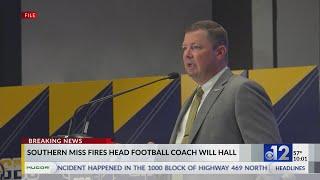 Southern Miss fires head football coach Will Hall