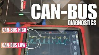 CAN-BUS Diagnostics | Diagnosing CAN BUS with an Oscilloscope #canbus #oscilloscope