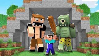 НУБ НАШЕЛ ПЕЩЕРУ ВЕЛИКАНОВ В МАЙНКРАФТ ! НУБИК ПОСТРОИЛ ТРОЛЛИНГ ЛОВУШКА В MINECRAFT