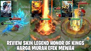 BORONG SEMUA SKIN LEGEND DI HONOR OF KINGS - HARGA MURAH EFEK MEWAH! MOONTON AUTO KETAR KETIR