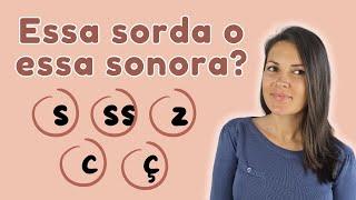  ESSA sorda i essa sonora | Quan s'escriu S, SS, Z, C i Ç?