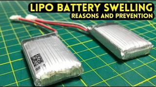 Why LiPo Batteries Swell Up ? How to Prevent it ? Essential Tips for Safe Use.