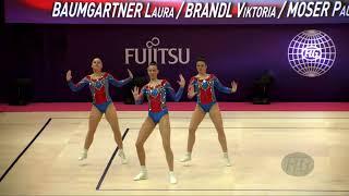 Austria (AUT) - 2022 Aerobic Worlds, Guimaraes (POR) - Trio Qualifications