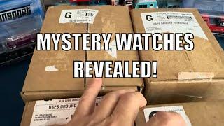 Box Opening 4 Mystery Watches From Watch Gang!