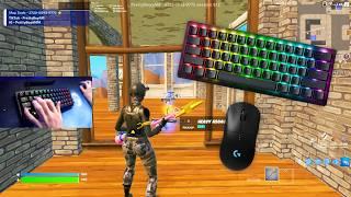 Unboxing Razer Huntsman V3 Pro Mini + Fortnite Keyboard & Mouse Sounds ASMR Gameplay 