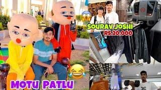 First time I meet with Sourav Joshi in my previous vlog 