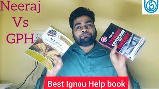Best Ignou help book ll Best Reference book for IGNOU ll Neeraj Vs Gullybaba (GPH),10 year for IGNOU