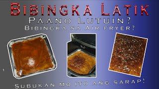 Bibingka Latik sa air fryer? Paano ito Lutuin | Masarap na Bibingka | Bibingka Malagkit Ilocano