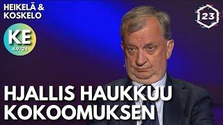 Hjallis haukkuu kokoomuksen lyttyyn! | Heikelä & Koskelo 23 minuuttia | 964