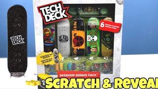 TECH DECK Sk8shop Bonus Pack Scratch and Reveal Alien