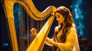 Heavenly Harp Music  Serene Melodies for Stress Relief & Deep Relaxation