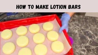 How To Make A Lotion Bar ( Body Butter Bar, Massage Bar )