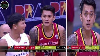 De Guzman and Flores Commotion | PBA Bubble 2020