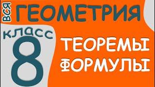  ВСЯ Геометрия 8 класс  ПОВТОРЕНИЕ sin 〰 cos Многоугольники Параллелограмм Ромб Трапеция