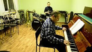 Александр Шор Экспромт 3 для ударной установки исполняет Печерский Даниил концертмейстер А. Шор.
