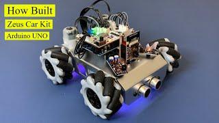 The coolest robot I've ever built! SunFounder Zeus Car Kit USE Arduino UNO