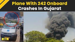 Ahmedabad Plane Crash: Air India Plane Crash in Ahmedabad's Meghani Nagar, Gujarat| Latest Updates