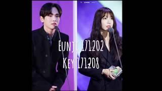 SHINee Key and  Apink Eunji Moments