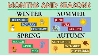 Seasons - Months of the Year - Science for Kids | @PrimaryWorld