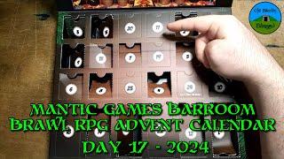 Mantic Games BarRoom Brawl RPG Advent Calendar Day 17 - 2024