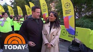 Carson Daly, Sanaa Lathan talk World Mental Health Day 2024