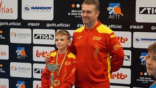 MAYOROV Ladimir - JEAN Marin . The final.  Boys.  Stiga Masters 2023