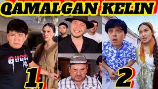 QAMALGAN KELIN #1,2,?_SERIA (MITTIVINE,BOBUR MANSUROV #rek #bravo #comedy #funny #vaynlar