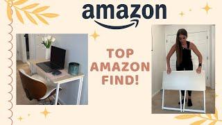 Amazon's Top Space-Saving Desk | WOHOMO Folding Desk Review #amazonhome #workfromhome