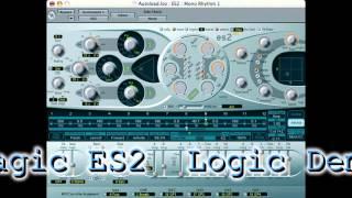 Emagic ES2  Synthesizer - Demo